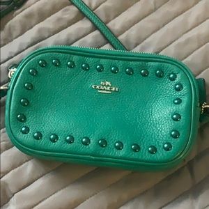 Coach Hunter Green Purse